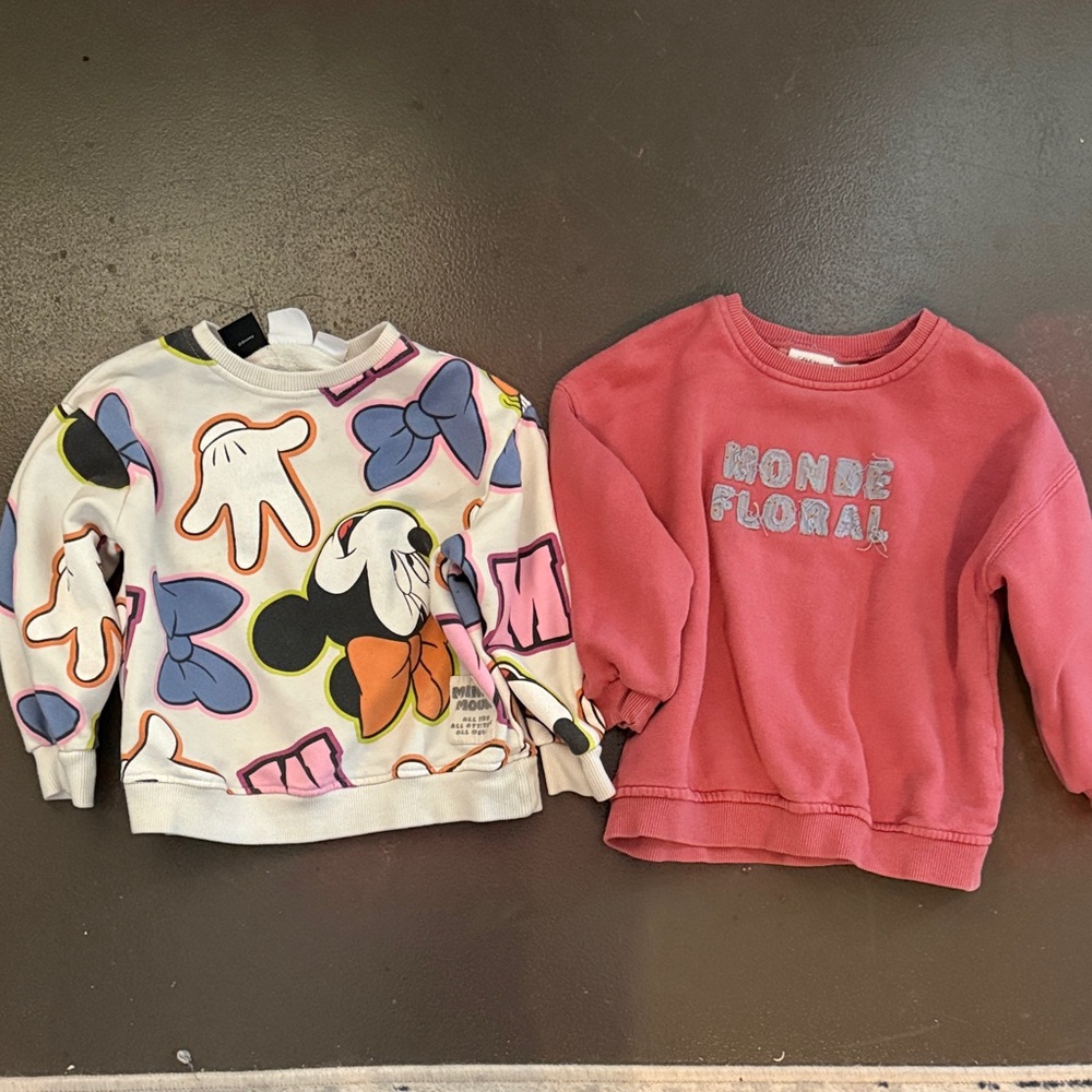 2/3 Zara crewneck bundle